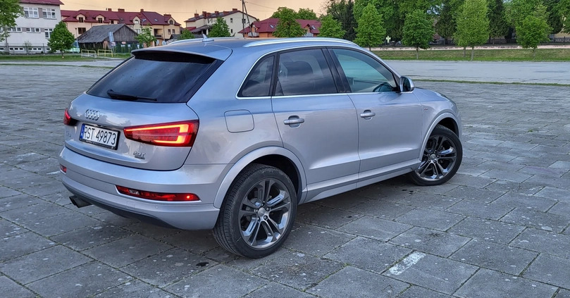 Audi Q3 cena 92100 przebieg: 21250, rok produkcji 2017 z Łask małe 106